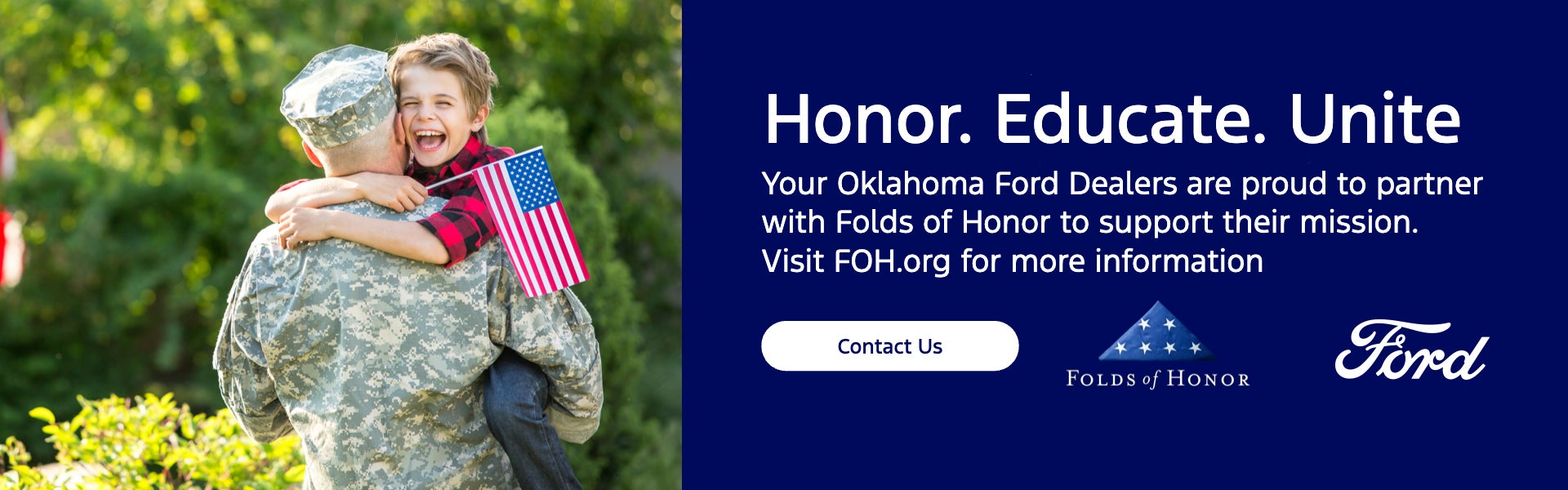 Honor. Educate. Unite